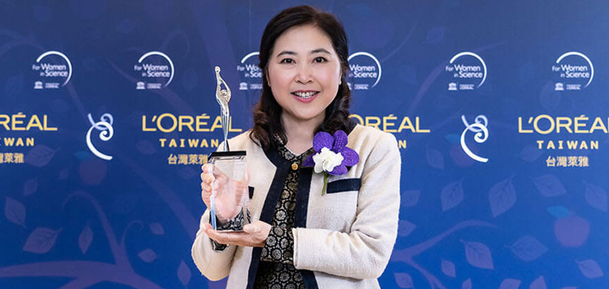 2019年第十二屆 台灣傑出女科學家獎「傑出獎」得主 李瑩英 教授